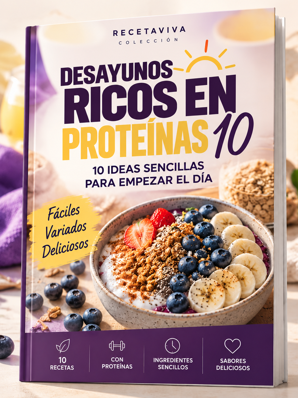 10 desayunos ricos en proteínas